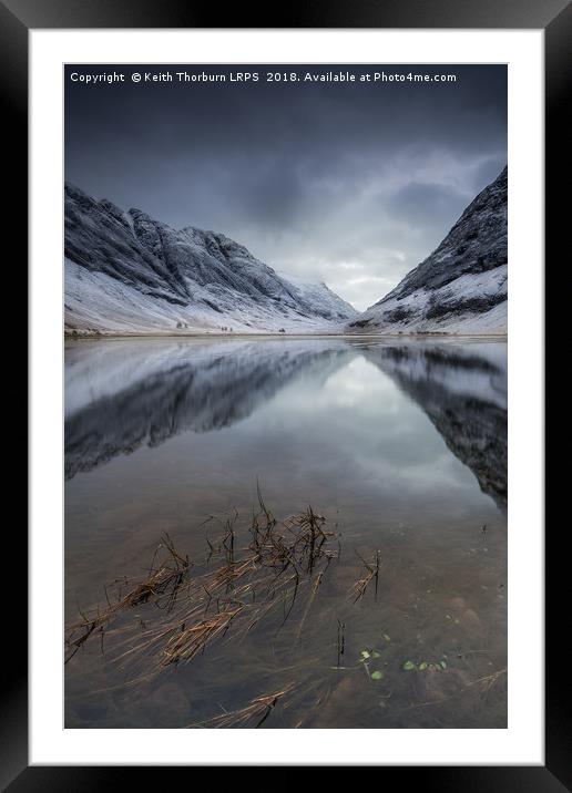 Loch Achtriochtan Framed Mounted Print by Keith Thorburn EFIAP/b
