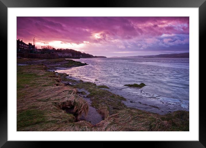 Gloaming on the Kent Framed Mounted Print by David McCulloch