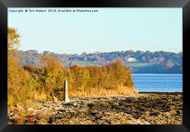 Penarrow Point Falmouth Framed Print by Terri Waters