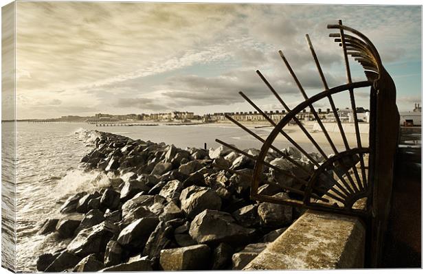 Barriers Canvas Print by Stephen Mole