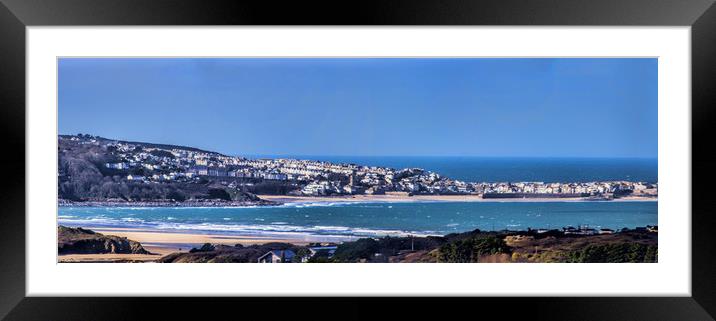 st ives bay Framed Mounted Print by keith sutton