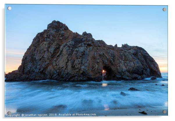 The Arch Rock Acrylic by jonathan nguyen