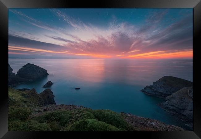 Cornish Coast Framed Print by Andy Evans