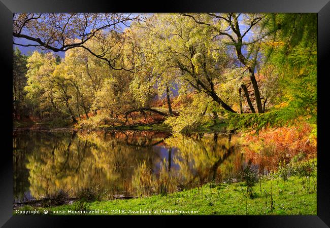 Lanty's Tarn, Lake District, Cumbria Framed Print by Louise Heusinkveld