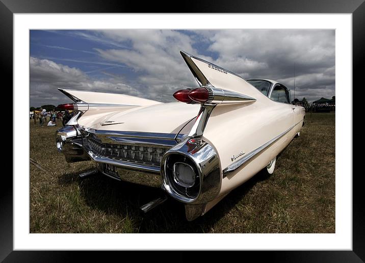 Cadillac Framed Mounted Print by Tony Bates