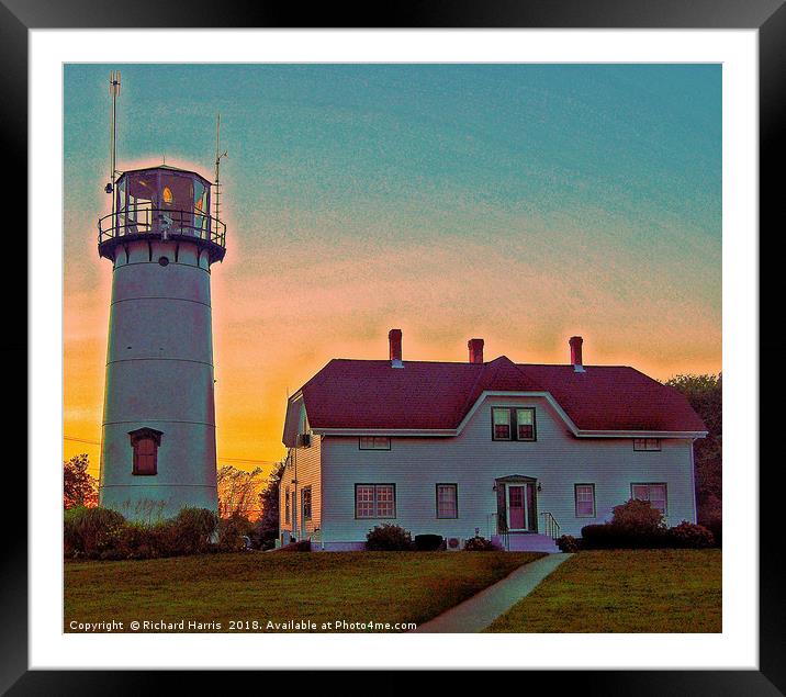 I want to marry a lighthouse keeper Framed Mounted Print by Richard Harris