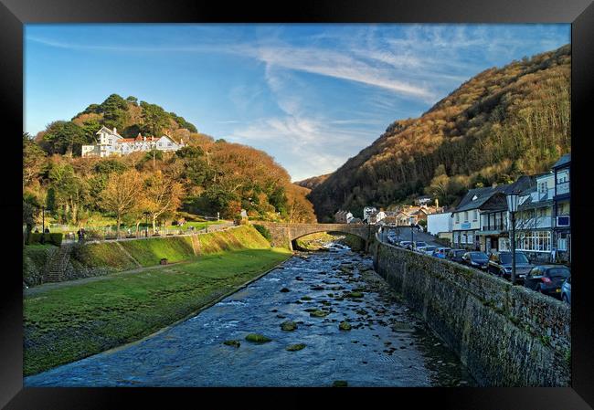 Lynmouth                       Framed Print by Darren Galpin