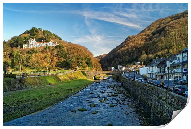 Lynmouth                       Print by Darren Galpin