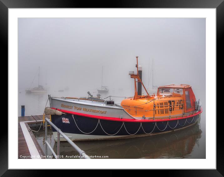 Wells next the Sea Norfolk Framed Mounted Print by Jim Key