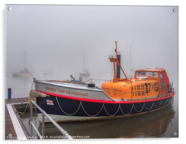 Wells next the Sea Norfolk Acrylic by Jim Key