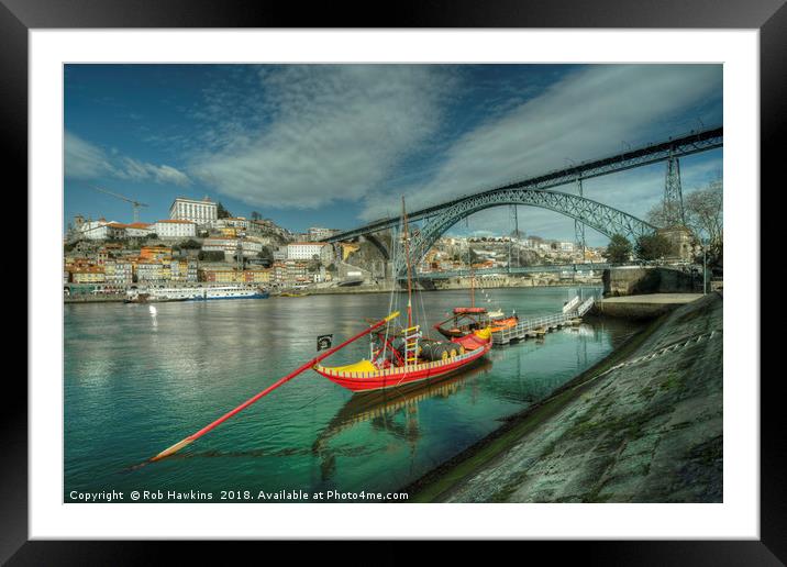 Porto Classic  Framed Mounted Print by Rob Hawkins