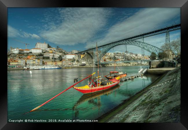 Porto Classic  Framed Print by Rob Hawkins