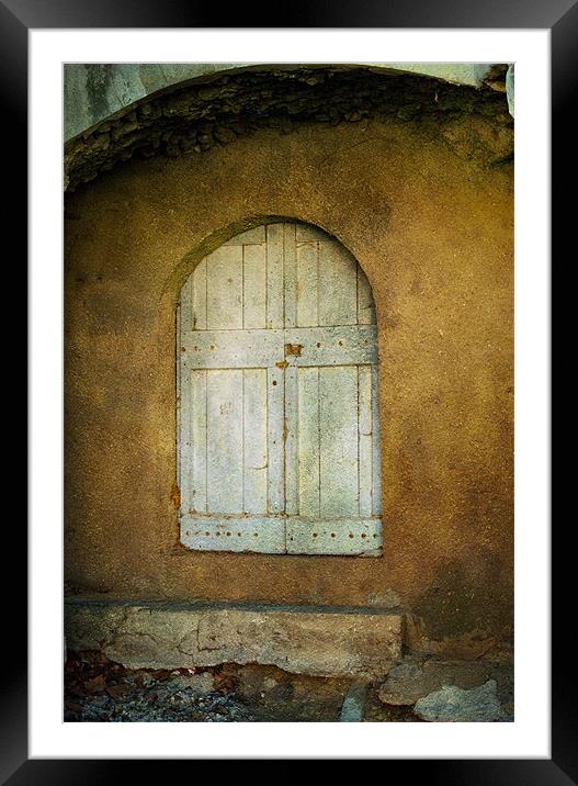 The Tiny Door Framed Mounted Print by Jacqi Elmslie