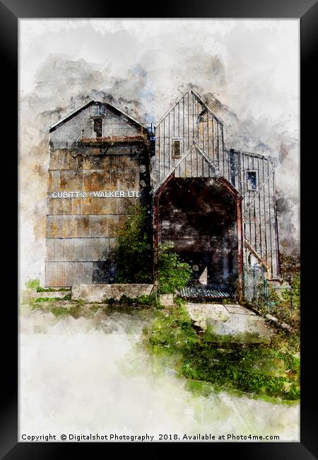 Relict of the Mills Framed Print by Digitalshot Photography