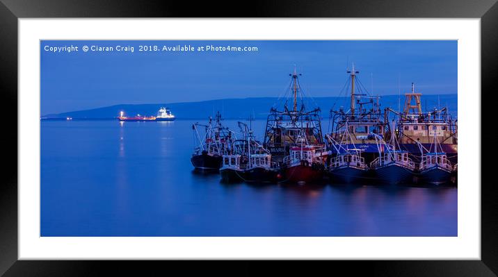 Ships that pass in the night  Framed Mounted Print by Ciaran Craig