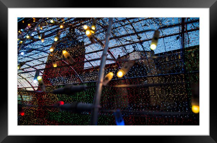 St Peter Mancroft Church at Christmas Framed Mounted Print by Becky Louise 