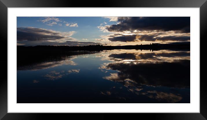 Lake of Menteith Framed Mounted Print by James Buckle