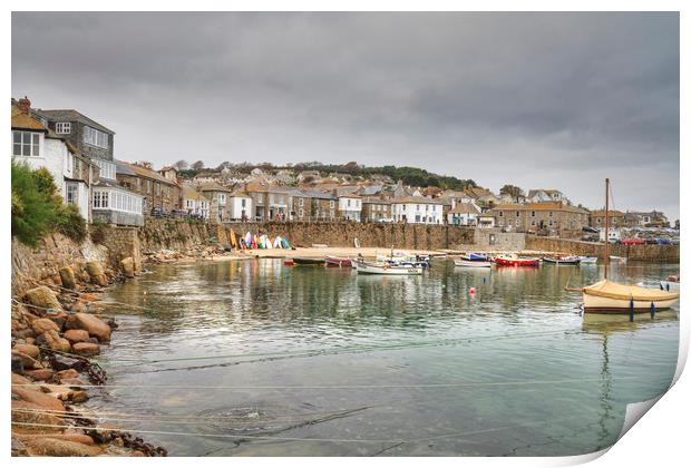 Mousehole cornwall                  Print by chris smith