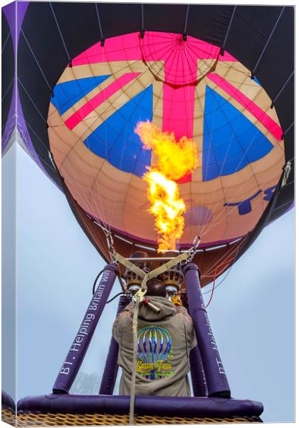 Hot air balloon Canvas Print by Tony Bates