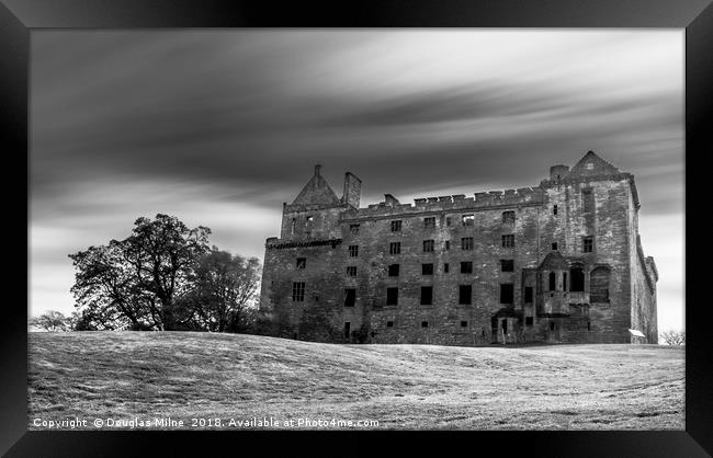 Linlithgow Palace Framed Print by Douglas Milne