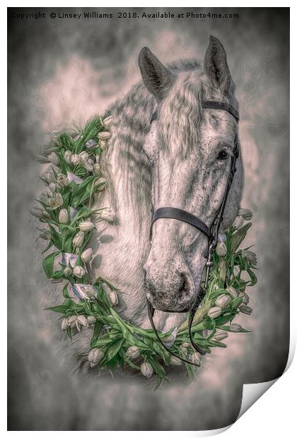 Horse 2 Print by Linsey Williams