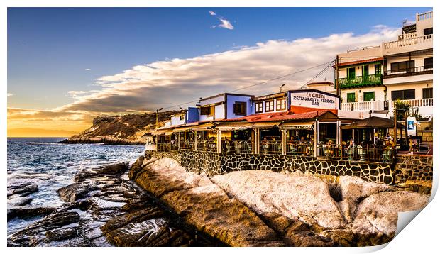 High and Dynamic La Caleta Print by Naylor's Photography