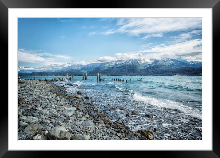 Seward Seashore Framed Mounted Print by Belinda Greb