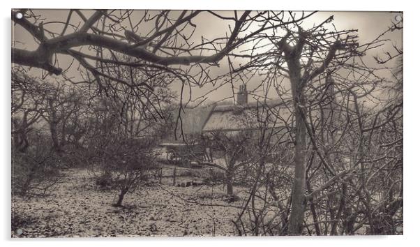 In The Bleak Mid Winter  Acrylic by Matthew Balls