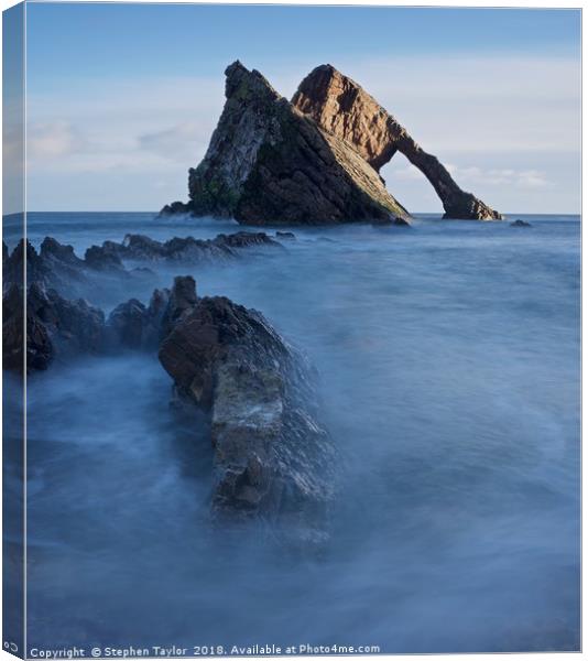 Bow Fiddle Rock Canvas Print by Stephen Taylor