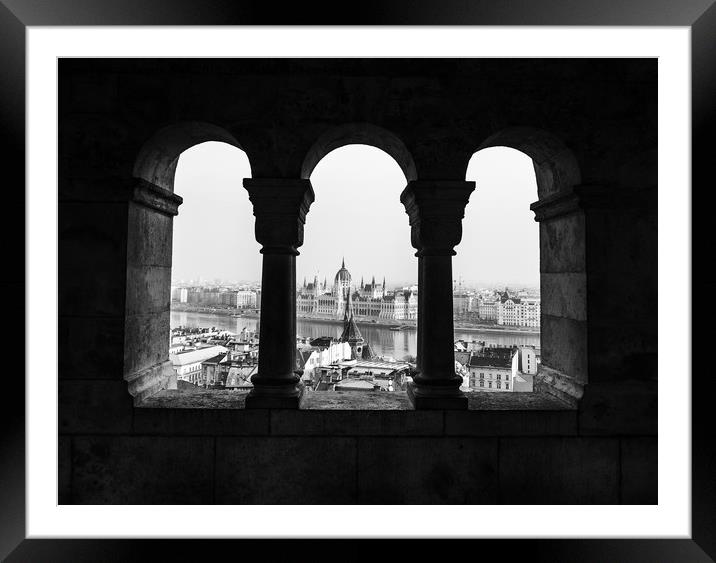 Room with a view. Framed Mounted Print by Angela Aird