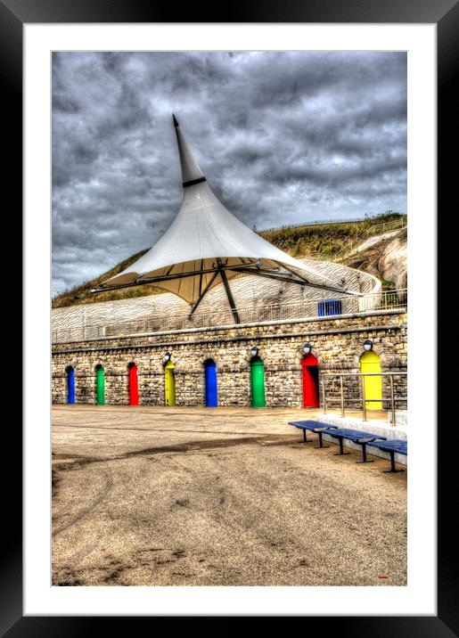 Gandalfs Hat at Barry Island Framed Mounted Print by Steve Purnell