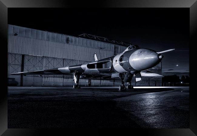 Vulcan Bomber XL426 Framed Print by J Biggadike