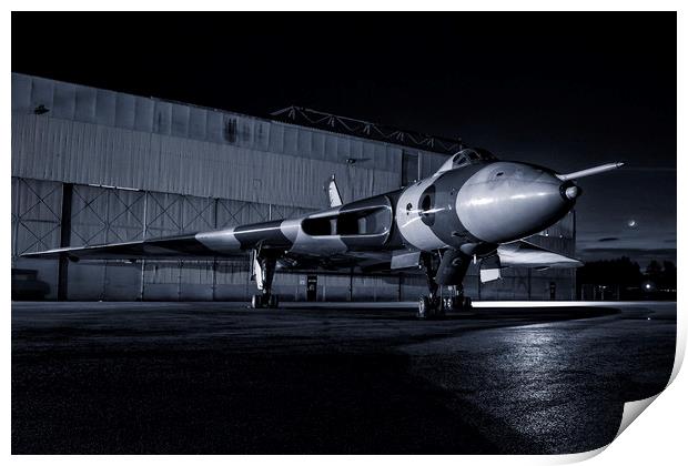 Vulcan Bomber XL426 Print by J Biggadike