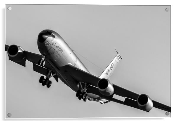 Boeing KC-135R Stratotanker Acrylic by J Biggadike