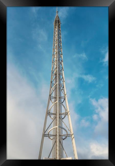 Glasgow Observation Tower Framed Print by Antony McAulay
