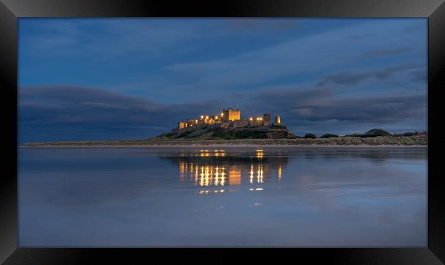 Twilight Castle Framed Print by Naylor's Photography