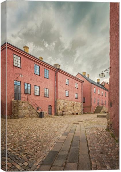 Varberg Fortress in Sweden Canvas Print by Antony McAulay