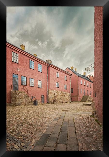 Varberg Fortress in Sweden Framed Print by Antony McAulay