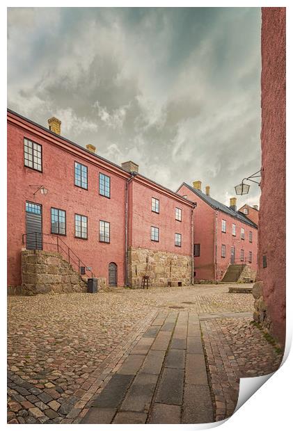 Varberg Fortress in Sweden Print by Antony McAulay