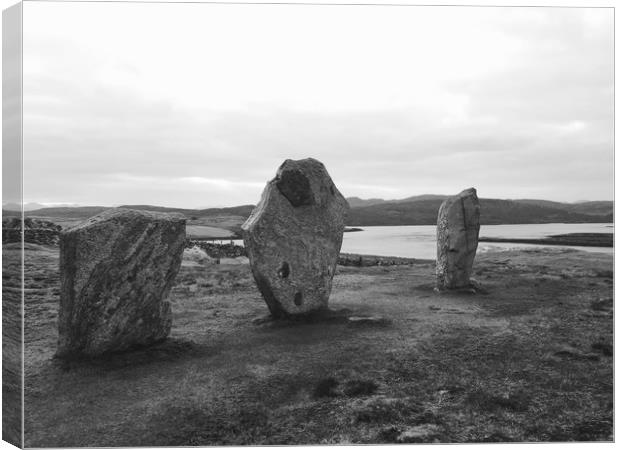  Callanish stone circle, Isle of Lewis Canvas Print by George Greenall
