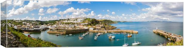 Mevagissey Fishing village, Cornwall Canvas Print by Maggie McCall