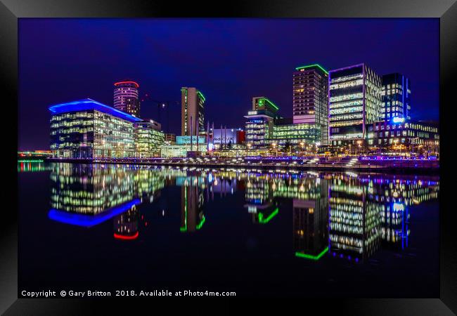 Media City  Framed Print by Gary Britton