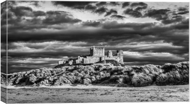 King of Castles in Mono Canvas Print by Naylor's Photography