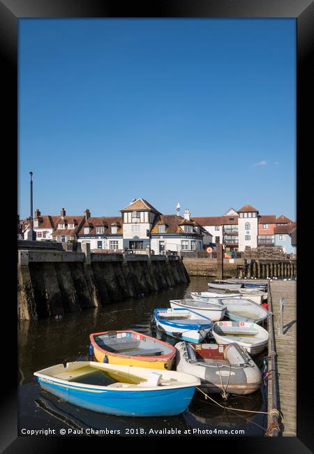 Lymington Quay Framed Print by Paul Chambers