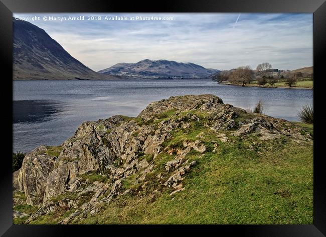 Crummock Water Lake District Framed Print by Martyn Arnold