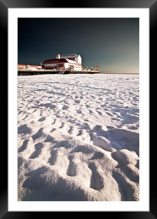 Snowbound Brittania Framed Mounted Print by Stephen Mole