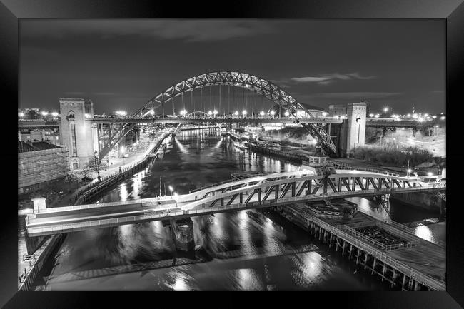 Bridges of the Toon Framed Print by Naylor's Photography