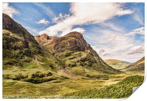 Three Sisters Print by Lynne Morris (Lswpp)