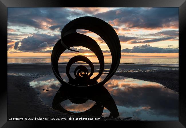 Mary's Shell     Framed Print by David Chennell