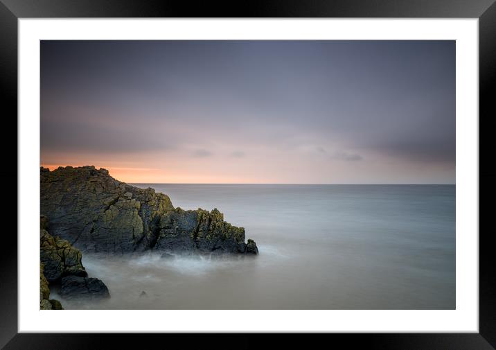 Brean Down Framed Mounted Print by Chris Sweet
